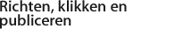 Richten, klikken en publiceren