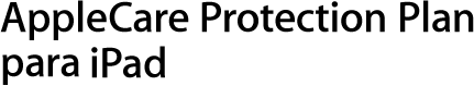 AppleCare Protection Plan para iPad