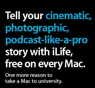 One more reason to take a Mac to college.