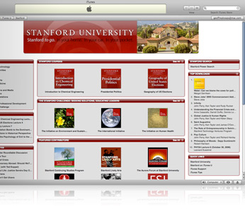 Stanford in iTunes U