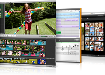 iMovie, Garageband, iPhoto