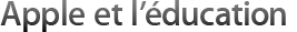 Apple et l'éducation