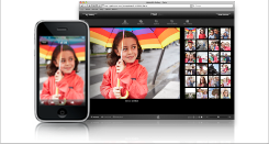 Saisies d'&eacute;cran d'une galerie sur iPhone et sur Mac
