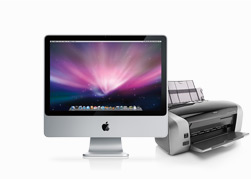iMac and printer