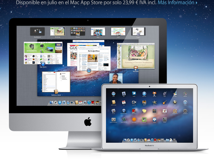 Disponible en julio en el Mac App Store por solo 23,99 ? IVA incl. Más información