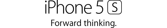 iPhone 5s. Forward thinking.