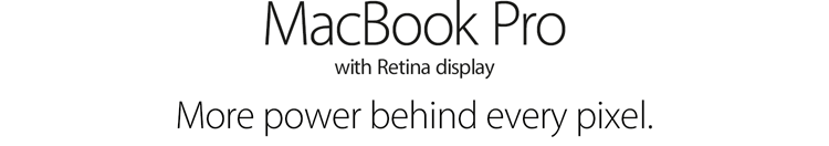 MacBook Pro with Retina display 