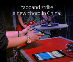 Yaoband strike a new chord in China.