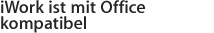 iWork ist mit Office kompatibel