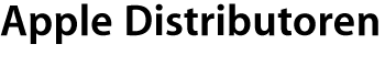 Apple Distributoren