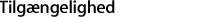 Tilgængelighed