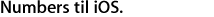 Numbers til iOS