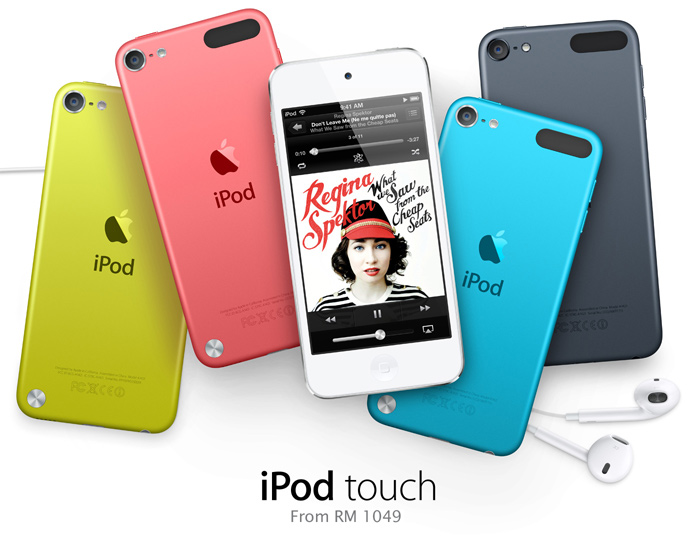 iPod touch. From RM 1049.
