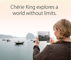 Chérie King explores a world without limits.