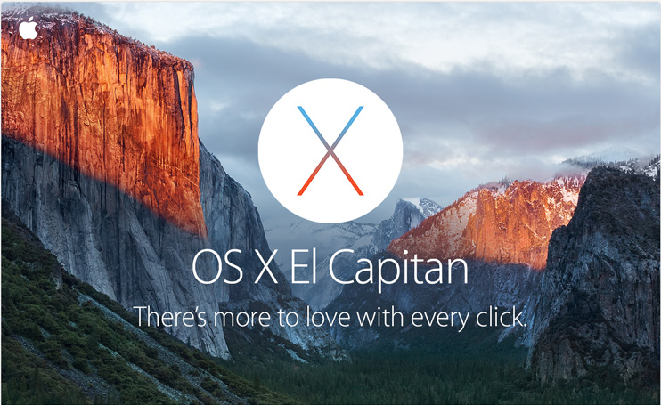 OS X El Capitan. There’s more to love with every click.