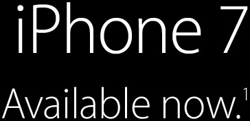 iPhone 7 Available now. (1)