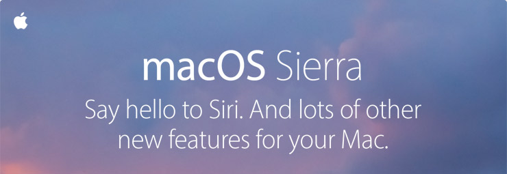 macOS Sierra. Say hello to Siri. And lots of other new features for your Mac.