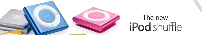 The new iPod 
shuffle