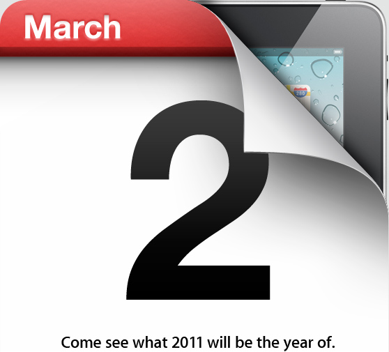 March 2. Come see what 2011 will be the year of.