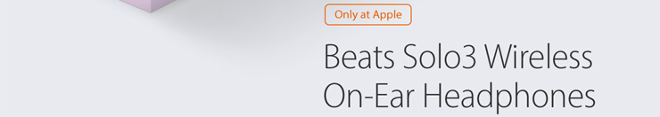 Only at Apple - Beats Solo3 Wireless On-Ear Headphones