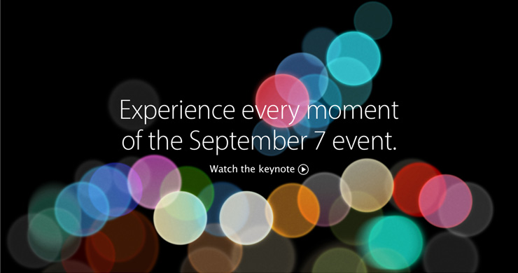 Experience every moment of the September 7 event. Watch the keynote.
