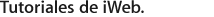 Tutoriales de iWeb