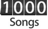 1000 songs