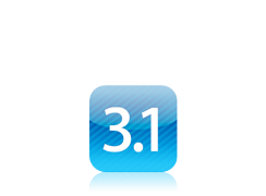 Icono de la actualización de software 3.1 para el iPod touch