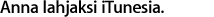 Anna lahjaksi iTunesia.