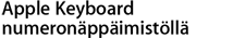 Apple Keyboard with Numeric Keypad