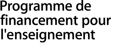 Programme de financement pour l'enseignement