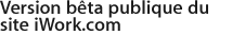 Version bêta publique du site iWork.com