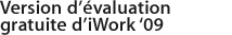 Version d'évaluation gratuite d'iWork