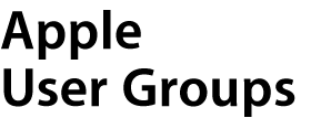 Apple User Groups