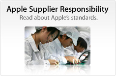 Apple Supplier Responsibility. Read about Apple's standards.