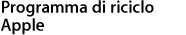 Programma di riciclo Apple