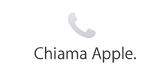 Chiama Apple.