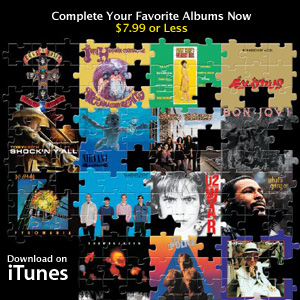 Apple iTunes puzzle collage image link