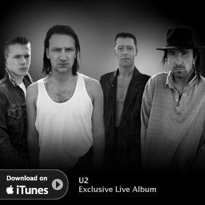Download the iTunes exclusive live U2 album The Joshua Tree Live from Paris on Apple iTunes