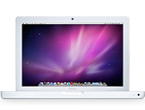 White MacBook