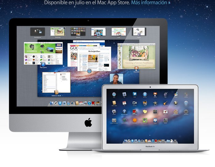 Disponible en julio en el Mac App Store. Más información