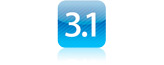 Obtén la actualización de software 3.1 para iPhone.