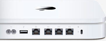 Time Capsule ports