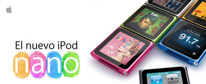 El nuevo iPod nano