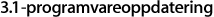 iPhone 3.1-programvareoppdatering.