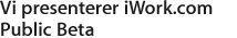 Vi presenterer iWork.com Public Beta