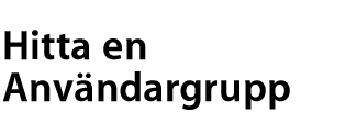 Find a User Group