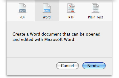 Sharing Pages '08 Documents With Someone Using Microsoft Word
