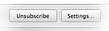 Unsubscribe button