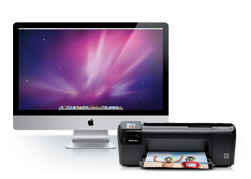 iMac and printer